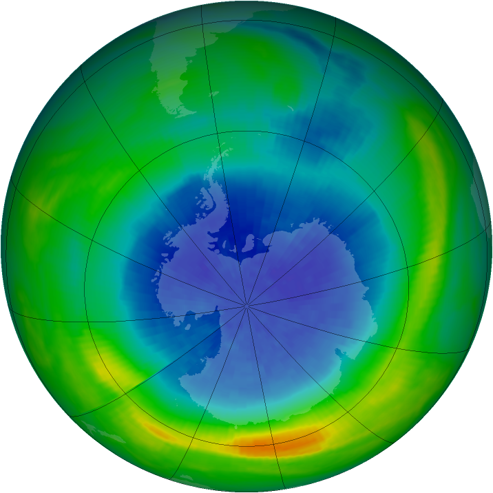 Ozone Map 1983-09-30